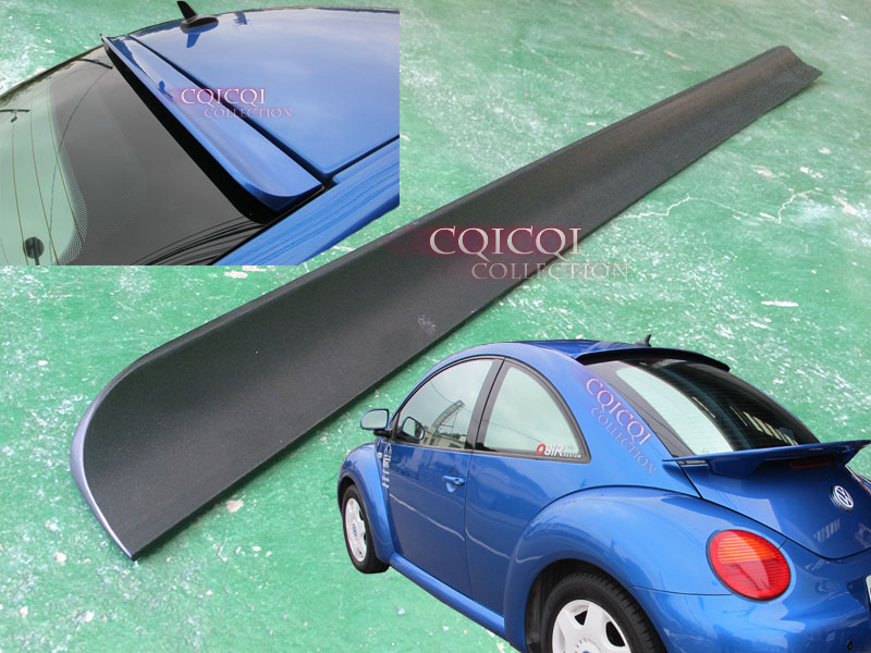 Matte Black VW 9910 New Beetle coupe rear roof spoiler eBay